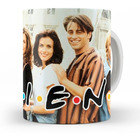 Caneca Friends Fonte Interior E Alça Preta