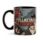 Caneca Fullmetal Alchemist Personagens