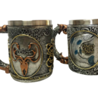 Caneca Game Of Thrones - Kit Com 2 Canecas De Inox 3d