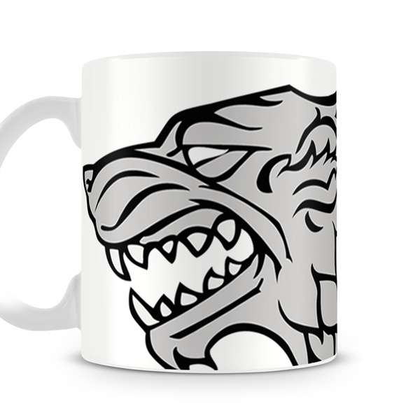 Caneca Game Of Thrones Stark Wolf