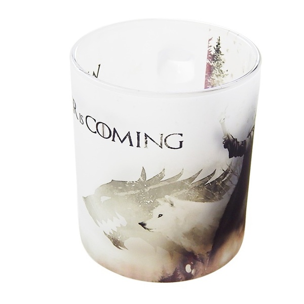 Caneca Game Of Thrones Winter Is Coming Vidro