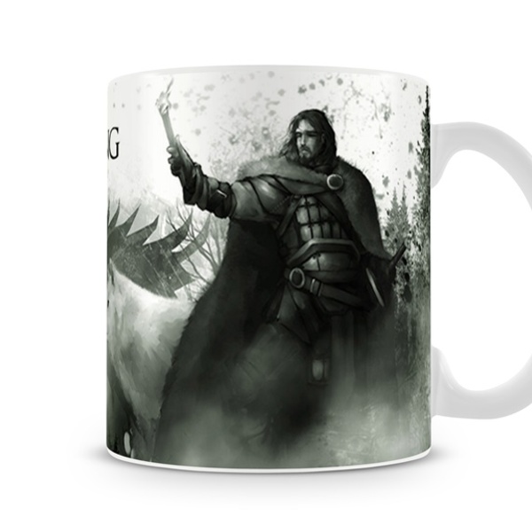 Caneca Game Of Thrones Winter Is Coming White