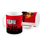 Caneca Game Red Dead Redemption 2 Batalha