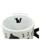 Caneca Gato Alça De Rabo 3d