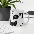 Caneca Gato Preto Oie