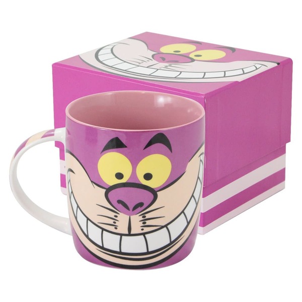Caneca Gato Risonho Alice Disney 320 Ml Caneca Gato Risonho A