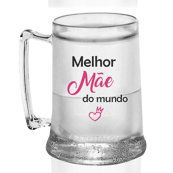 Caneca Gel Acrílico Personalizada Para Dia Das Mães - Melhor