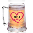 Caneca Gel Acrílico Personalizada Para Dia Das Mães - Super M