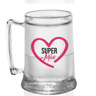 Caneca Gel Acrílico Personalizada Para Dia Das Mães - Super M
