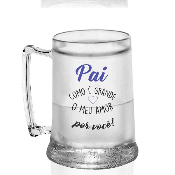 Caneca Gel Personalizada Para Dia Dos Pais Amor Por Você