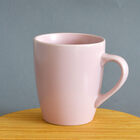 Caneca Grande Rosa Fosco 350ml 2 Peças