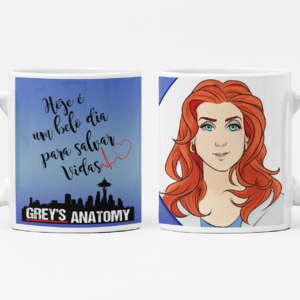 Caneca Grey's Anatomy Addison Montgomery Leroy Merlin