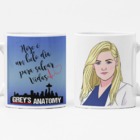 Caneca Grey's Anatomy Arizona Robbins