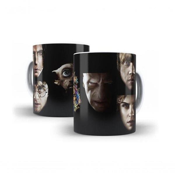Caneca Harry Potter 10a Em Cerâmica 325ml