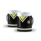 Caneca Harry Potter Lufa-lufa Em Cerâmica 325ml