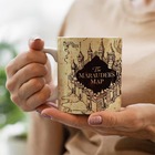 Caneca Harry Potter Mapa Do Maroto