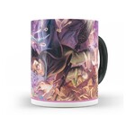Caneca Harry Potter Vassoura Arte - Interior E Alça Preta