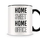 Caneca Home Sweet Office Preta