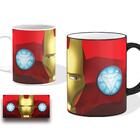 Caneca Homem De Ferro Iron Man Cerâmina 325ml Branca Xicara