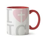 Caneca I Love Jesus Cristo