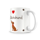 Caneca I Love My Dachshund