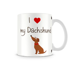 Caneca I Love My Dachshund