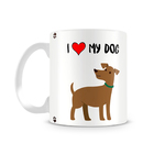 Caneca I Love My Dog