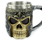 Caneca Inox Caveira Viking Choop Cerveja Festa - Mxf16335