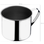 Caneca Inox Leiteira Multiuso 2l Marca Zanella Cozinha Inox