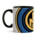 Caneca Inter De Milão - Interior E Alça Preta