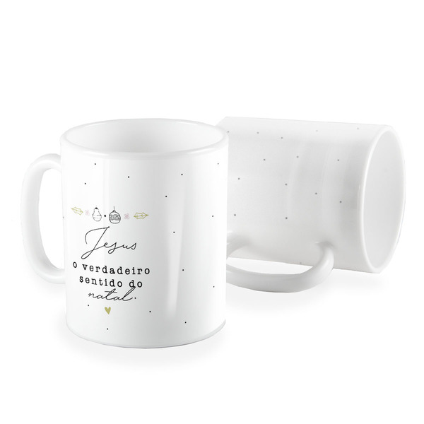 Caneca Jesus O Verdadeiro Sentido Do Natal