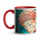 Caneca Jujutsu Kaisen Yuji Transformado