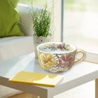 Caneca Jumbo Consume Porcelana Xícara Grande Sopa Cereal 750