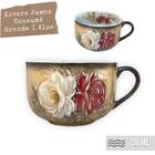 Caneca Jumbo Consume Porcelana Xícara Grande Sopa Cereal 750