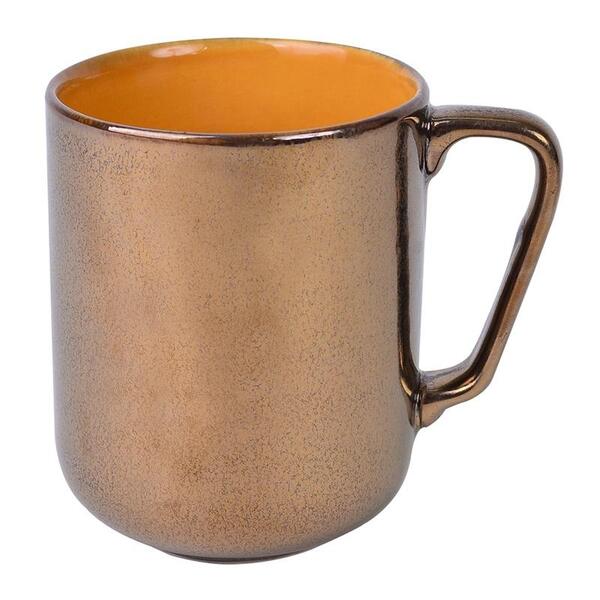 Caneca Keramie Em Cerâmica Amarelo L'hermitage 350ml 27452