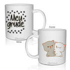 Caneca Krystalon Personalizada Branca Meu Grude