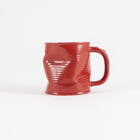 Caneca Lata Amassada Vermelho 320ml Mondoceram