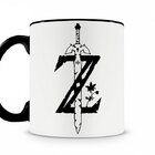 Caneca Legend Of Zelda Esp Preta