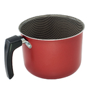 Caneca Leiteira Fervedor Panela De Leite Enjoy 14cm Vermelho