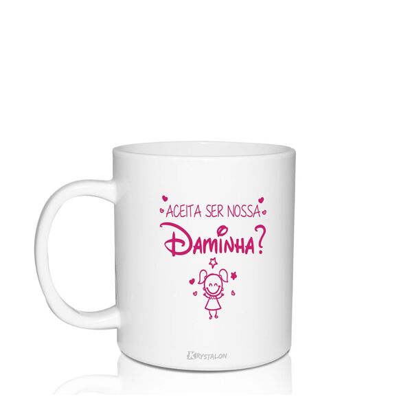 Caneca Lembrancinha Personalizado Para Daminha - Disney