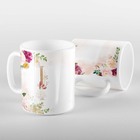 Caneca Letras Iniciais I Marsala