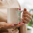 Caneca Letras Iniciais N Aquarela