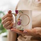 Caneca Letras Iniciais O Marsala