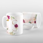 Caneca Letras Iniciais S Marsala