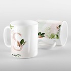Caneca Letras Iniciais S Rose