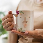 Caneca Letras Iniciais T Marsala