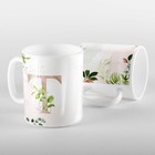 Caneca Letras Iniciais T Rose