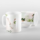 Caneca Letras Iniciais V Rose