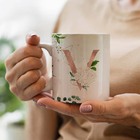 Caneca Letras Iniciais V Rose