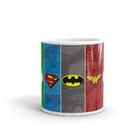 Caneca Liga Da Justiça Logos